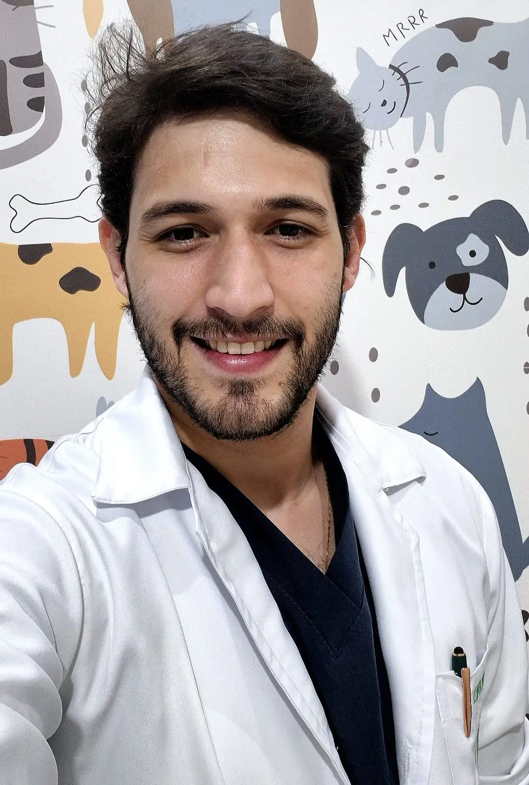 Luan de Freitas Reino, médico-veterinário responsável técnico da Luvet